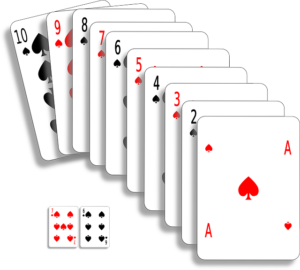 Kings Cup benötigt ein Kartenspiel mit 52 Blatt